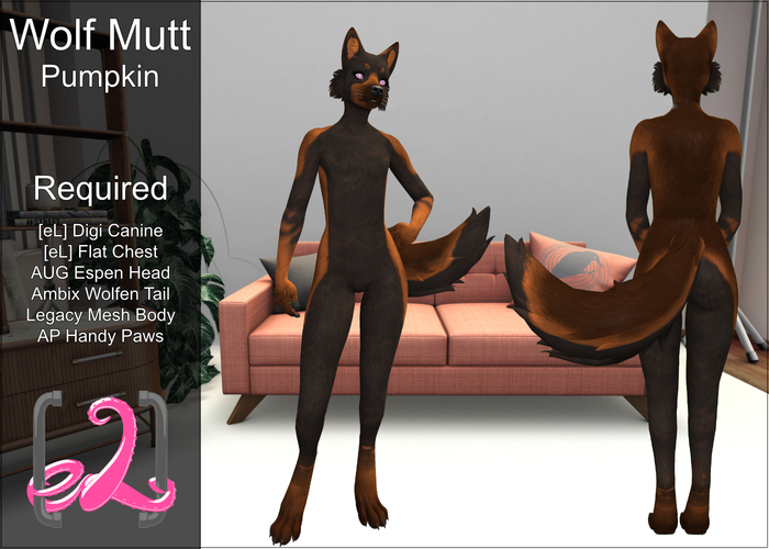 Wolf Mutt Pumpkin