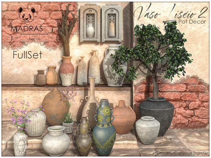 MADRAS Vaso Liscio 2 FullSet [ADD]