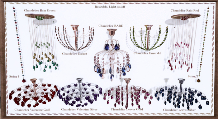 :::ChicChica::: Chandelier RARE