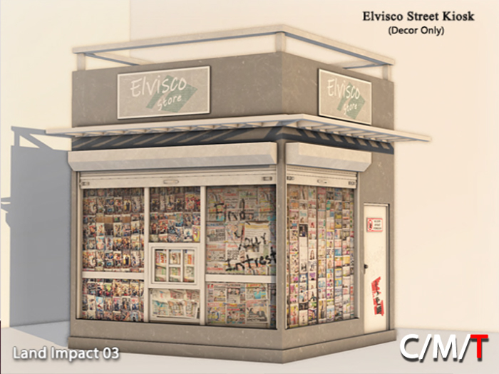 "Killer's" Elvisco Street Kiosk (Decor Only)