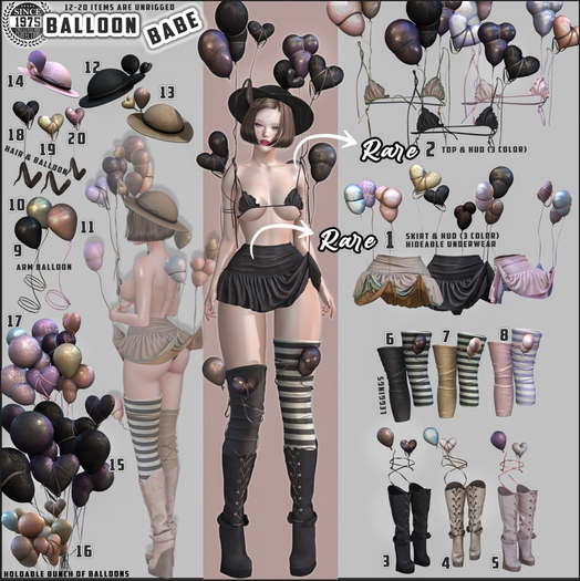 01.[Since1975] Balloon Skirt Legacy RARE