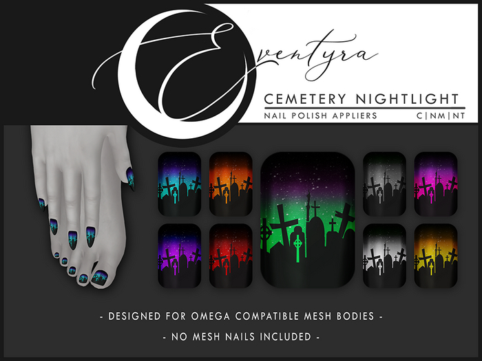 Eventyra - Omega Nail HUD - Cemetery Nightlight