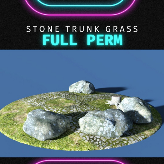 [MB] stone Trunk grass Full perm