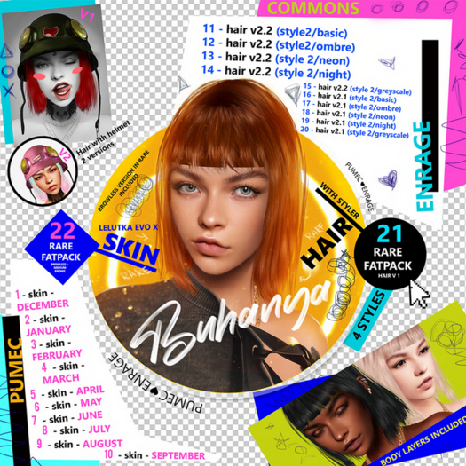 22. PUMEC - Byhanya - Skin RARE