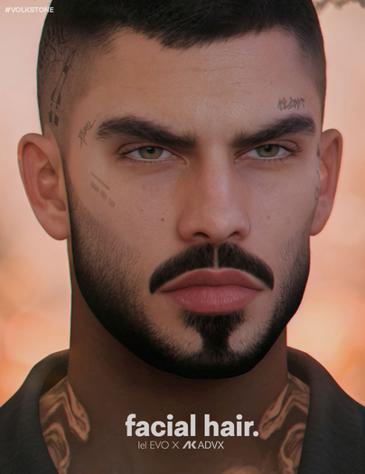 Volkstone Rene Facial Hair / Pack V7