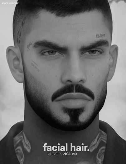 Volkstone Rene Facial Hair / FATPACK DEMO