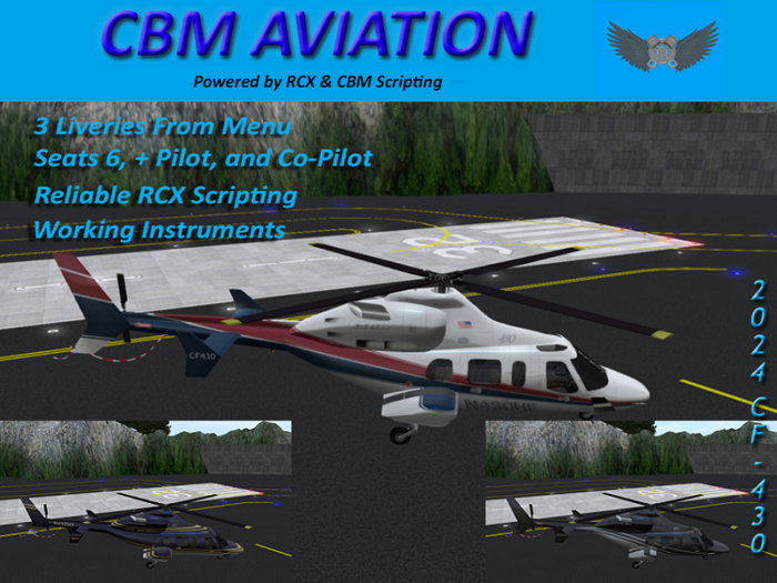 2024 CBM CF430 Helicopter