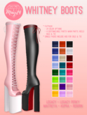 May24 - Whitney Boots - Maitreya, Legacy, Perky, Inithium Kupra, Ebody Reborn