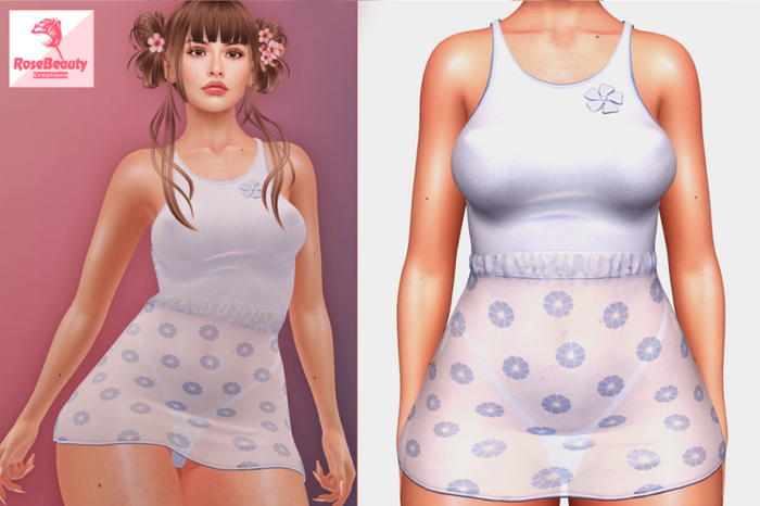 RoseBeauty - Dress. Laura / Blue