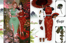 - MicRo - Outfit Geisha Red Black