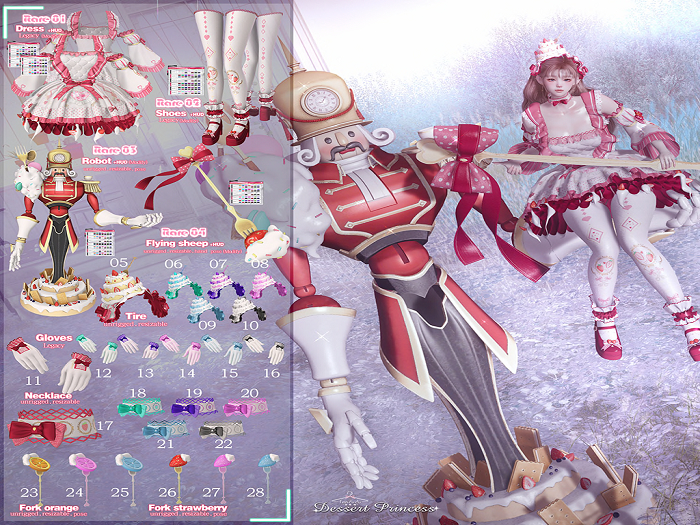 3. FenDuDu_Dessert Princess [LEGACY] RARE
