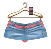 FRANSELA: "Anaiami" Skirt Sky