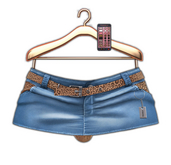 FRANSELA: "Anaiami" Skirt Blue