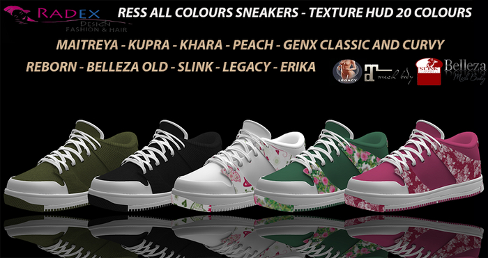 RADEX Mesh Ress  DEMO All Colours Sneakers