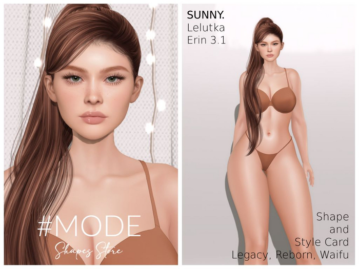 Sunny Shape (Lelutka Erin 3.1)
