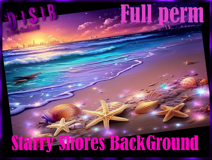 ~Disir DG~Starry Shores Background