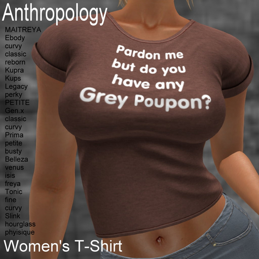 Grey Poupon? Women's T-Shirt (WTTA)