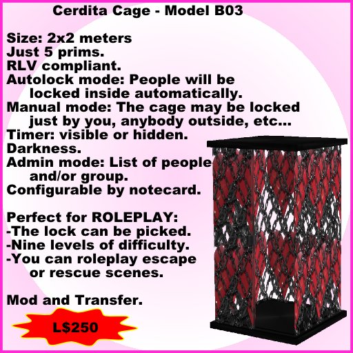 Cerdita Cage B03