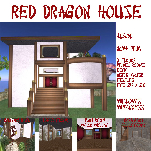 50 Red Dragon House