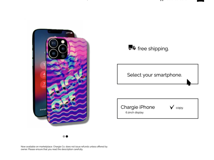 F*CK OFF IPHONE