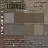 [SW011] 8 512px Seamless Natural Desert Terrain Clay Adobe Dry Mud and Stone Surface Textures by E&D ENGINEERING