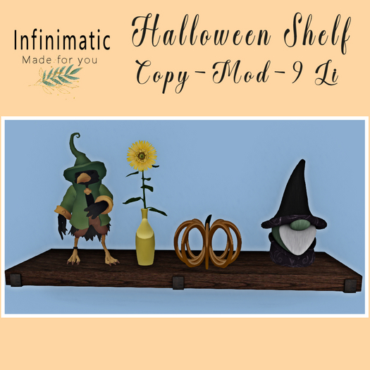 Halloween Shelf - Bagged