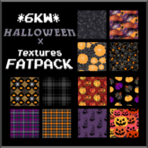 *6KW* FULL PERM Halloween X Textures FATPACK