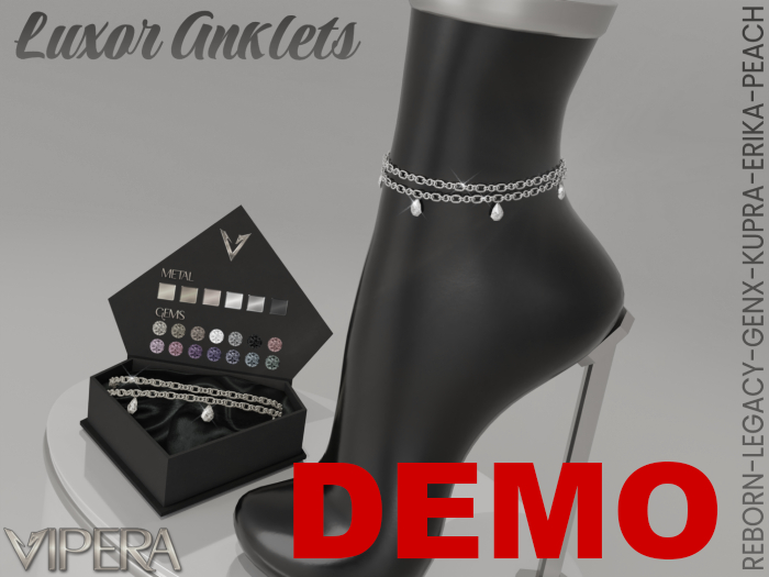 [VIPERA] DEMO Luxor Anklets