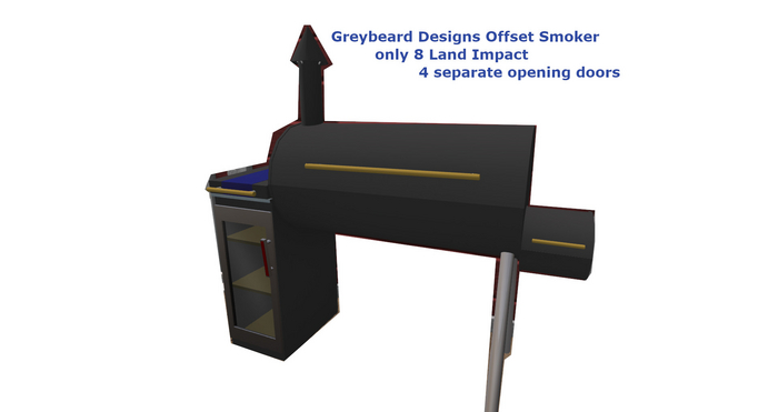 GB Designs Offset Smoker 3.1