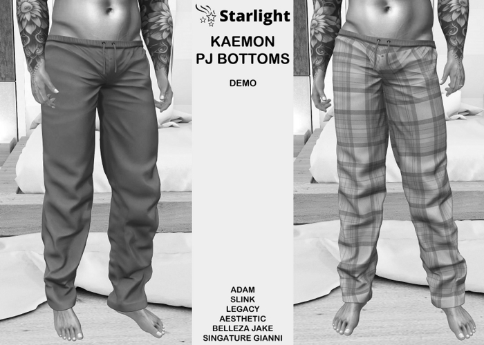 :: SA ::  Kaemon - Mens Pyjama Bottoms - Demo