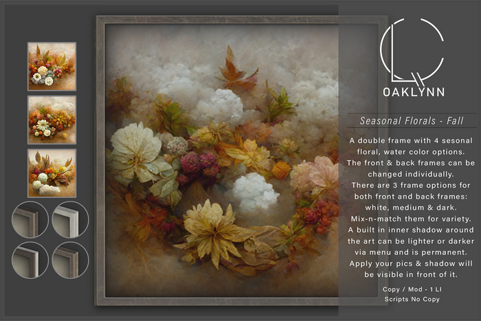 Oaklynn Seasonal Florals - Fall