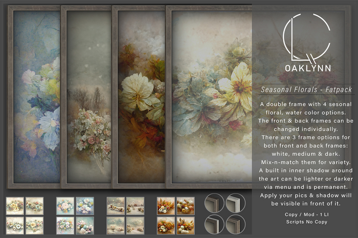 Oaklynn Seasonal Florals - Fatpack