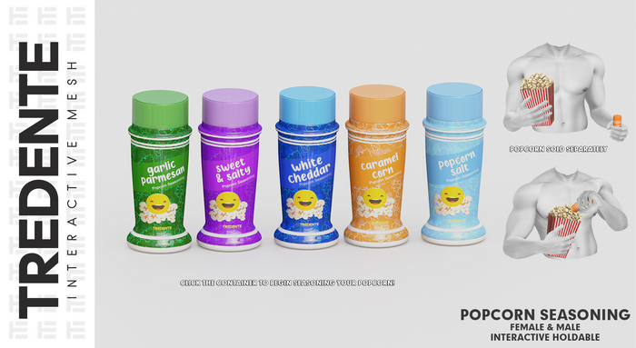 Tredente // Popcorn Seasoning [FATPACK] (Packed)