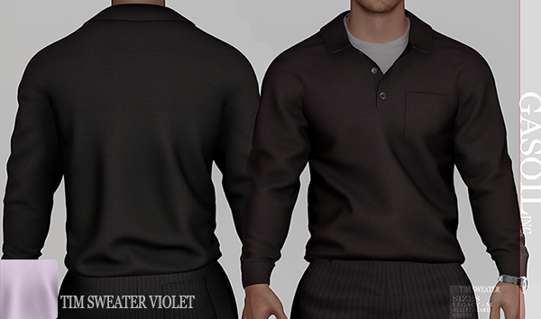[GL - inc.] - Tim Sweater VIOLET
