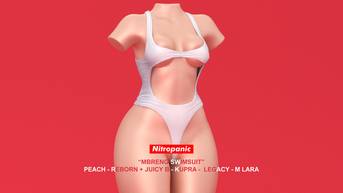 Nitropanic_Mbreng Swimsuit (WHITE) add