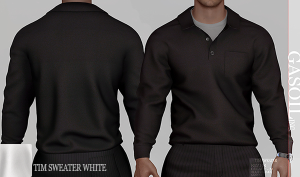 [GL - inc.] - Tim Sweater WHITE