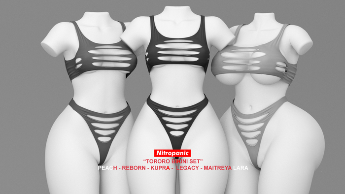Nitropanic DEMO_Tororo Bikini Set (ADD)