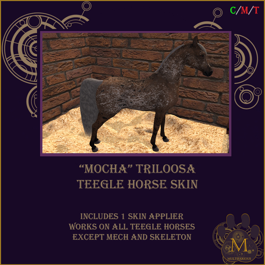 *M* mocha triloosa teegle skin Unpacker