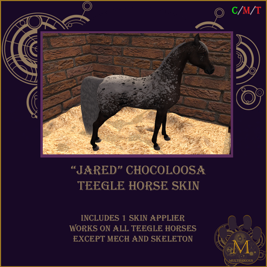 *M* jared chocoloosa teegle skin Unpacker