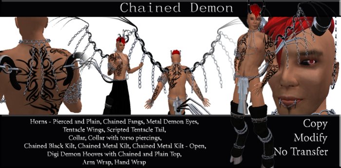 Chained Demon Outfit
