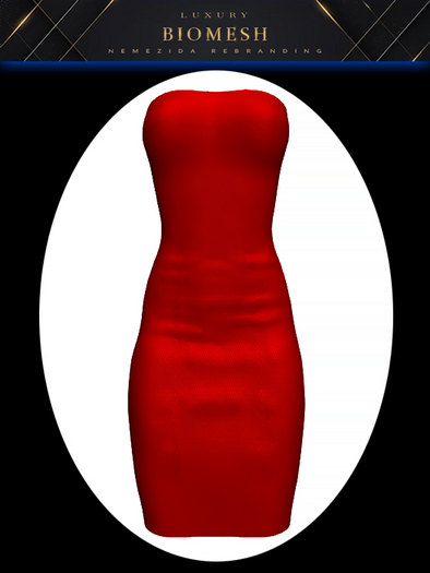 BIOMESH OUTFIT - Strapless Bodycon #2