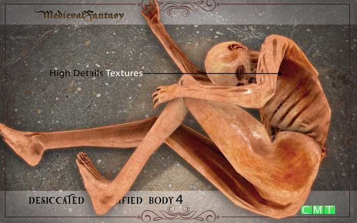 [MF] Creepy  mummy corpse 4 FULL PERMISSIONS(boxed)