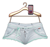 FRANSELA: "Amitty" Shorts Air