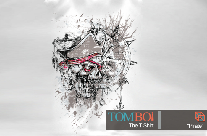 [ tomboi ] The T-Shirt - Pirate