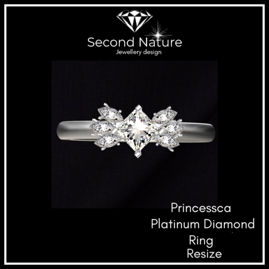 SNJ Princessca Ring Platinum ADD!