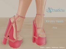 aX: Kinsley Heels Pink