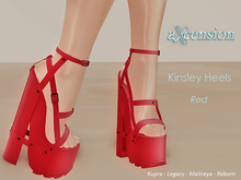 aX: Kinsley Heels Red