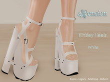 aX: Kinsley Heels White