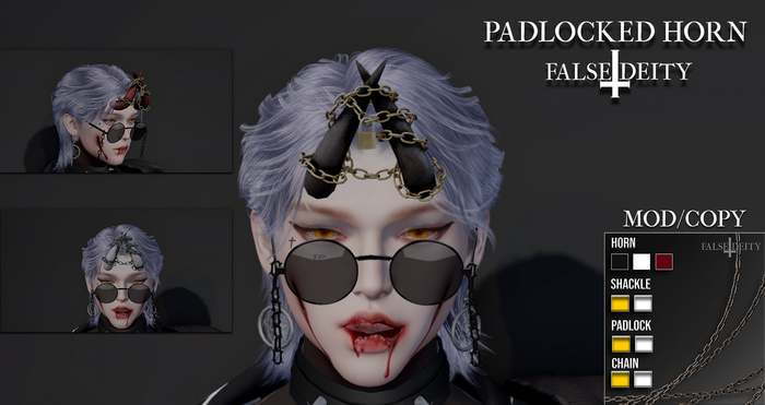 False Deity - Padlocked Horn