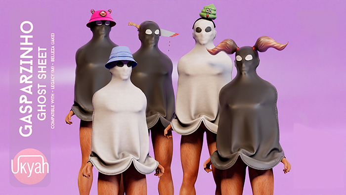 ~UKYAH~ Gasparzinho Ghost Sheet - Male (Unpack) 